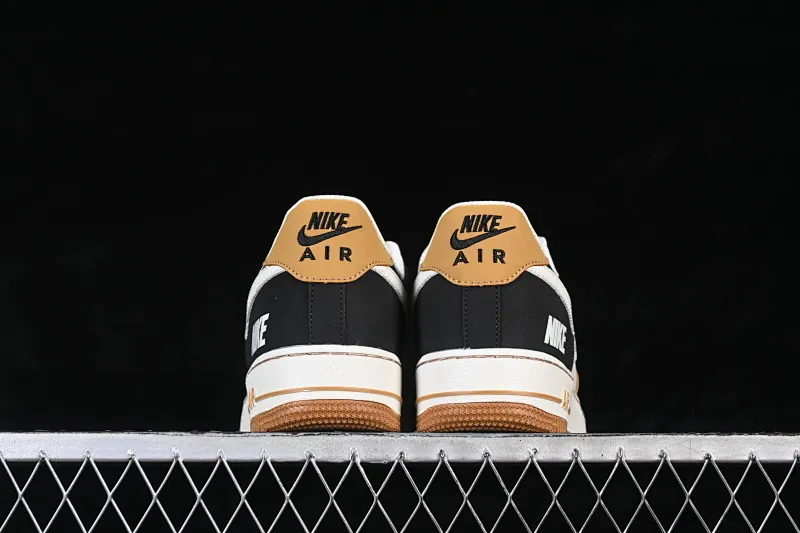 All Categories Nk Air Force 1 Air Force Series Nk Air Force 1 Low Air Force Low Nike Air Force 1'07 Low White Wheat Black Splicing Air Force One Low Casual Shoes IH0687-700